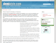 Tablet Screenshot of demipiste.com